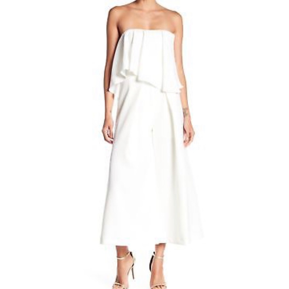 NEW FEW MODA JUMPSUIT Size XS WHITE